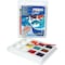 Prang Gallery Tempera Cake Set, 9 Colors with Brush 80900 - alternate 1